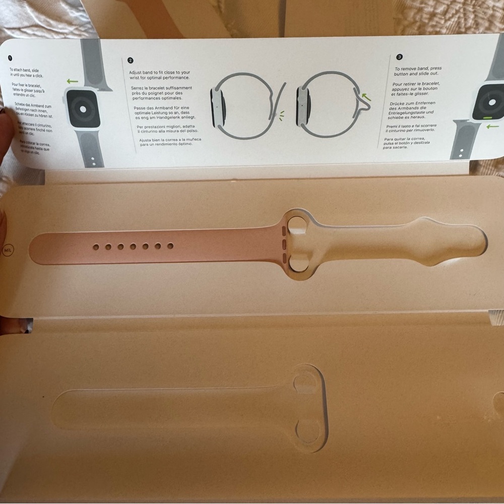 Apple Watch Band Silicone Pink